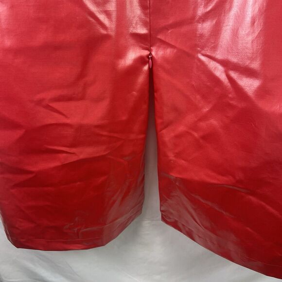 Vintage 1990s &Trousers Cranberry Rain Coat Size Large Futuristic Style USA - Picture 9 of 10